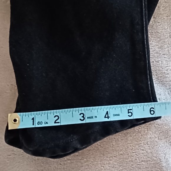 NWT REVICE Los Angeles 27 Black Rouched Days Off/Getaway Women’s Jeans Cotton - Picture 16 of 16